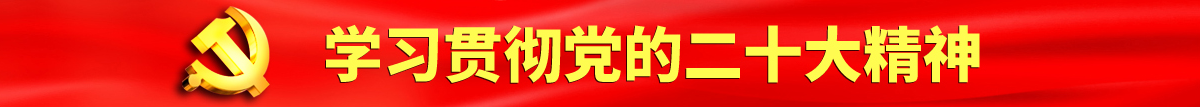 尻逼大片认真学习贯彻落实党的二十大会议精神